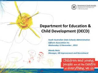 Department for Education &amp; Child Development (DECD)