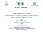 AFRICAN UNION - slide 1