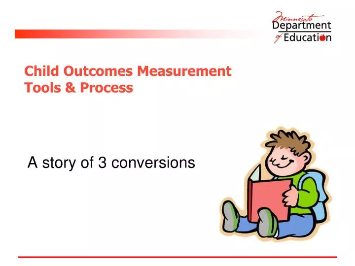 child outcomes measurement tools process
