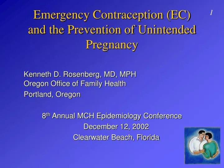 emergency contraception ec and the prevention of unintended pregnancy