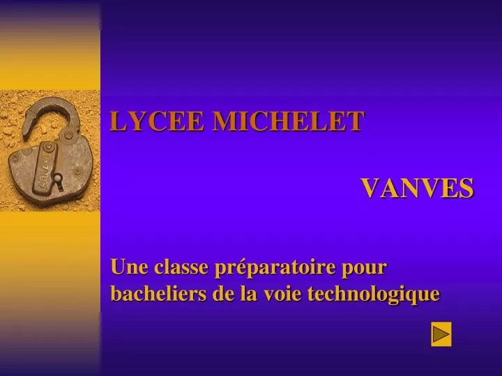 lycee michelet vanves