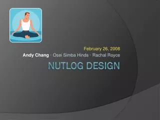 Nutlog Design