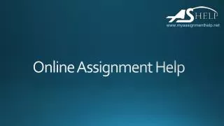 Online Assignment Help