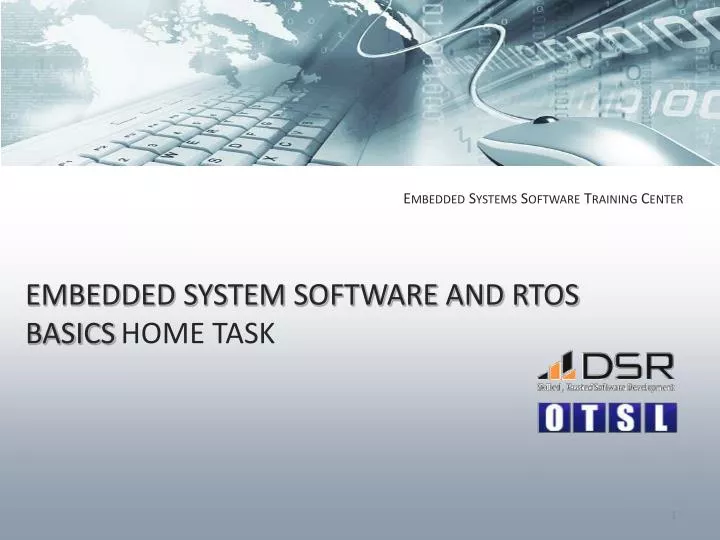 embedded system software and rtos basics home task