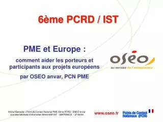 6 me pcrd ist
