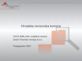 hrvatska revizorska komora