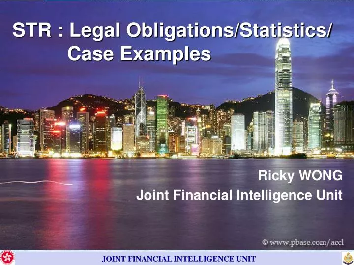 str legal obligations statistics case examples