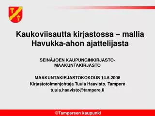 kaukoviisautta kirjastossa mallia havukka ahon ajattelijasta