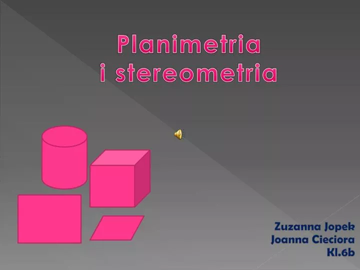 planimetria i stereometria