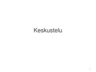 keskustelu