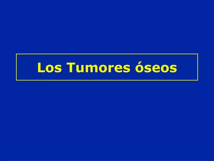 los tumores seos