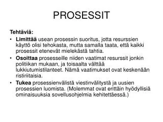 prosessit
