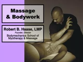 Massage &amp; Bodywork