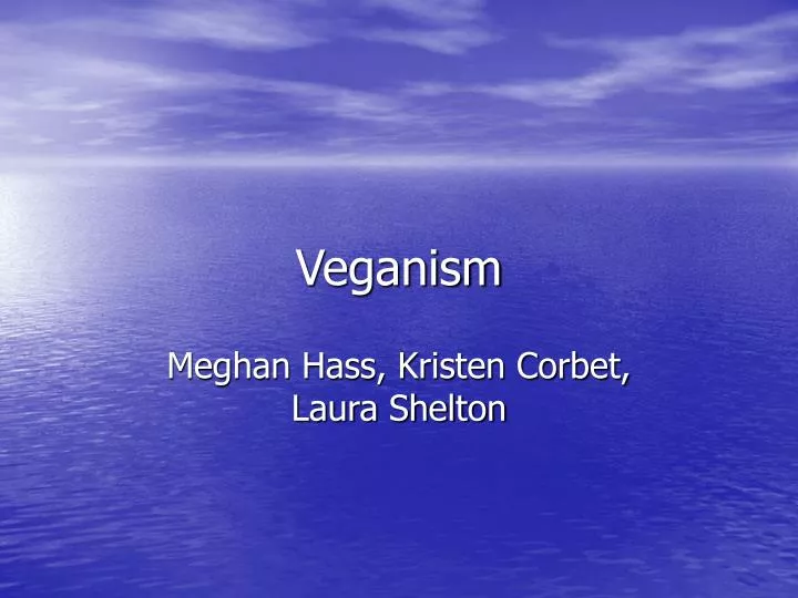 veganism