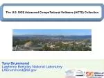 Tony Drummond Lawrence Berkeley National Laboratory LADrummond@lbl - slide 1