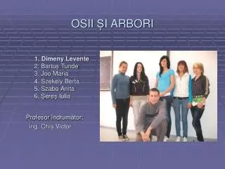 osii i arbori
