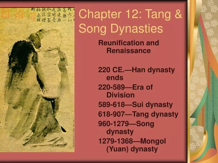 chapter 12 tang song dynasties