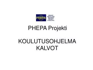 koulutusohjelma kalvot
