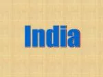 India - slide 1