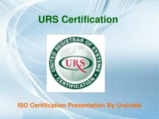 Standard ISO Certification For ISO 9001 QMS and ISO 27001 Ce
