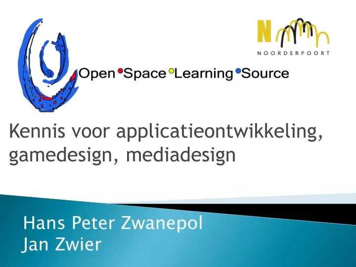 kennis voor applicatieontwikkeling gamedesign mediadesign