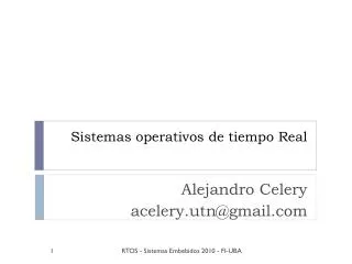 sistemas operativos de tiempo real