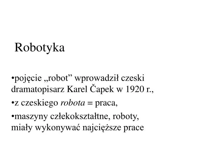 robotyka