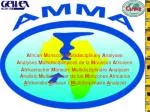 AMMA - slide 1