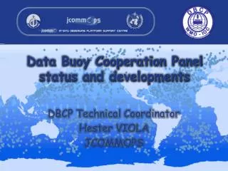Data Buoy Cooperation Panel status and developments