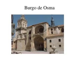 burgo de osma