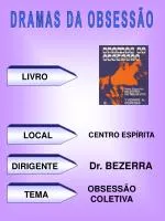 DRAMAS DA OBSESSÃO - slide 1