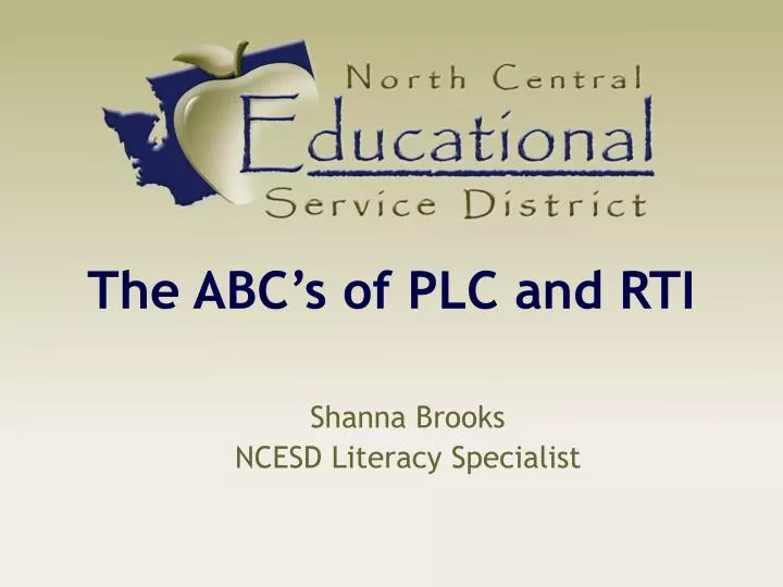 the abc s of plc and rti
