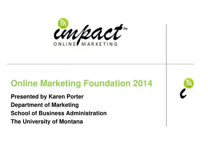 online marketing foundation 2014