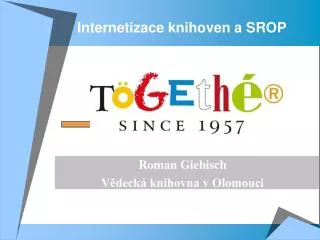 internetizace knihoven a srop