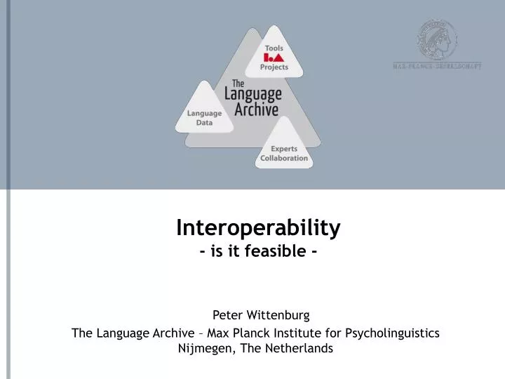 interoperability is it feasible