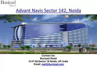 Advant Navis Sector 142 Noida - A Business park