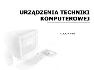 urz dzenia techniki komputerowej