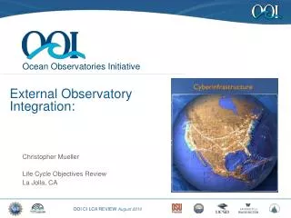 External Observatory Integration: