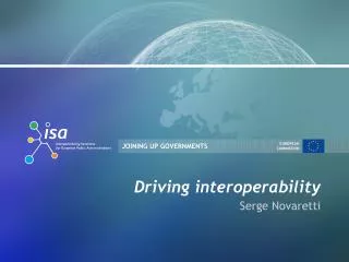 Driving interoperability