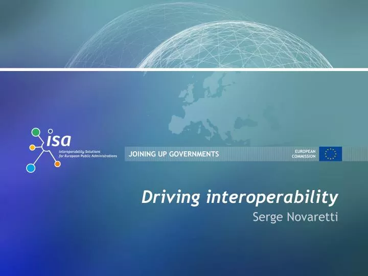 driving interoperability