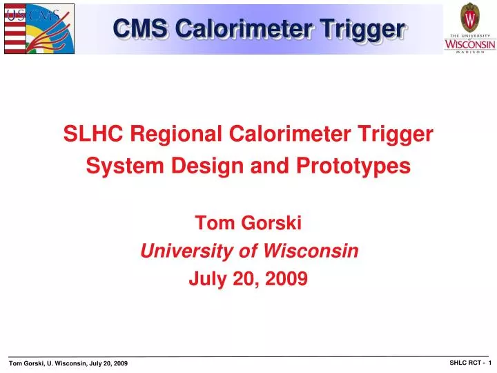 cms calorimeter trigger