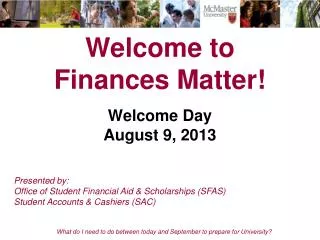 Welcome to Finances Matter!