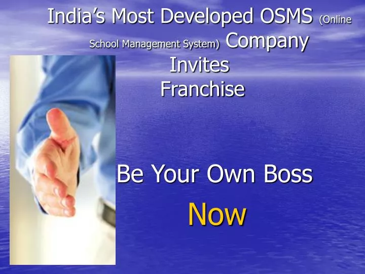 india s most developed osms online school management system company invites franchise