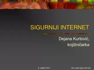 sigurniji internet