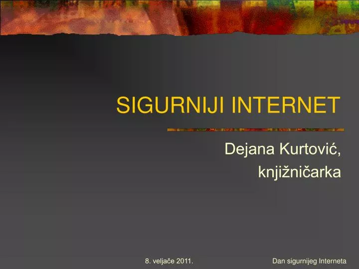 sigurniji internet