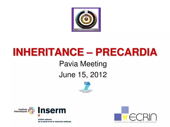 inheritance precardia