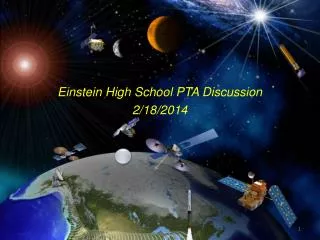 Einstein High School PTA Discussion 2/18/2014