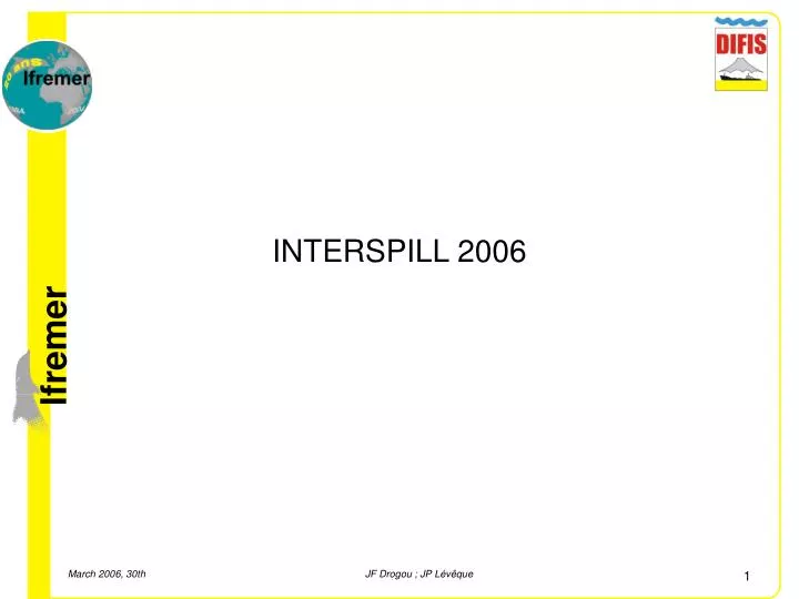 interspill 2006