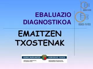 ebaluazio diagnostikoa