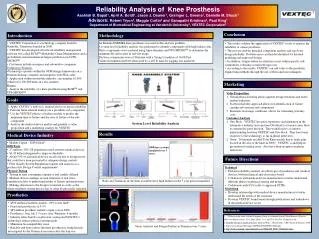 Reliability Analysis of Knee Prosthesis